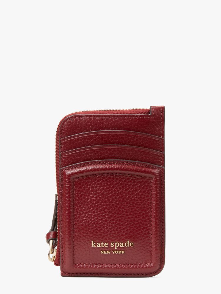kate spade NEW YORKのノット ジップ カードホルダー