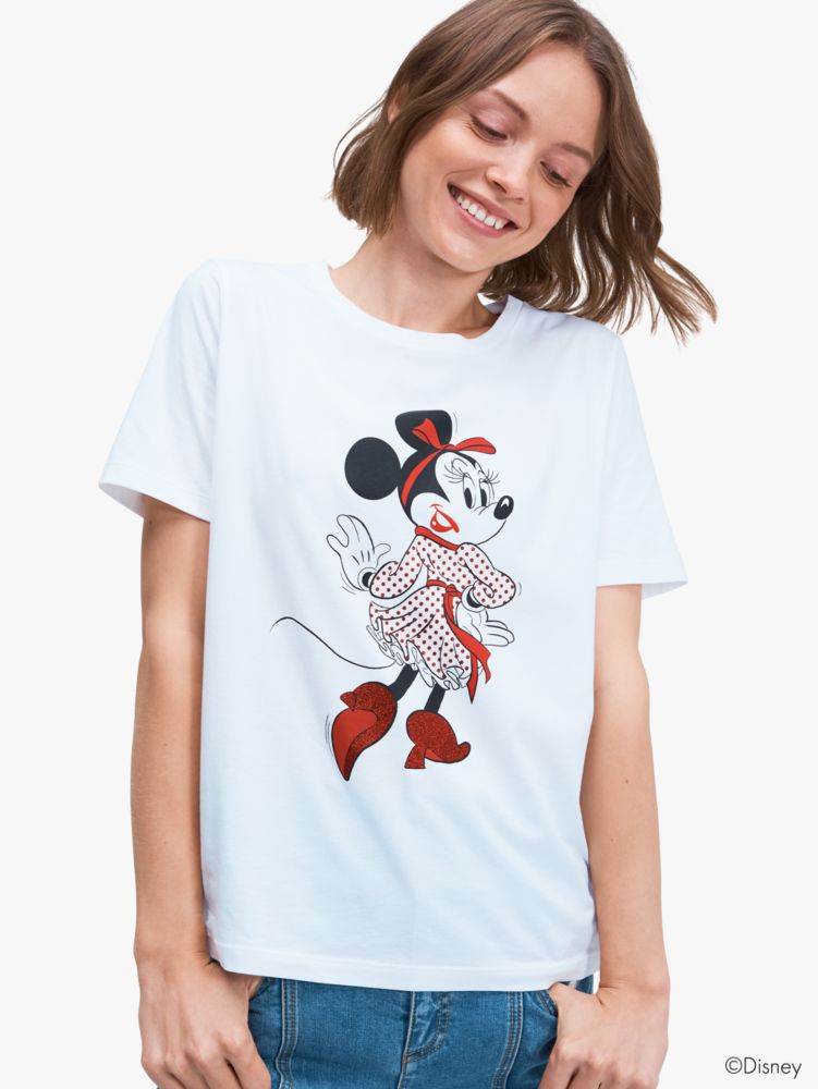 ディズニー ケイト スペード ニューヨーク ミニー マウス Tシャツ