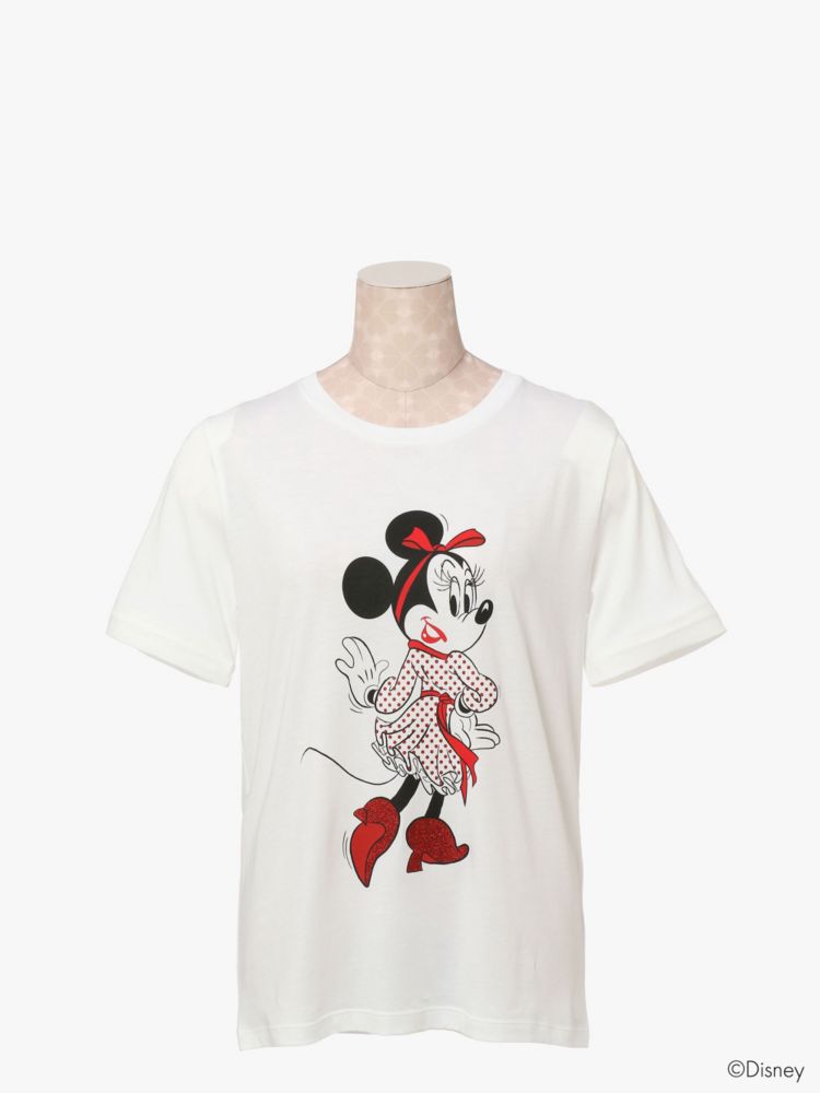 ディズニー ケイト スペード ニューヨーク ミニー マウス Tシャツ