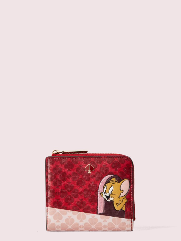 ケイトスペードニューヨーク X トム アンド ジェリー スモール バイフォールド ウォレット ケイト スペード ニューヨーク 公式 Kate Spade New York