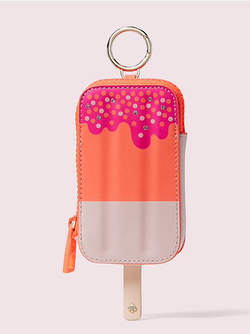 Kate Spadeのかわいいピンク財布はピクニック ポプシクルです