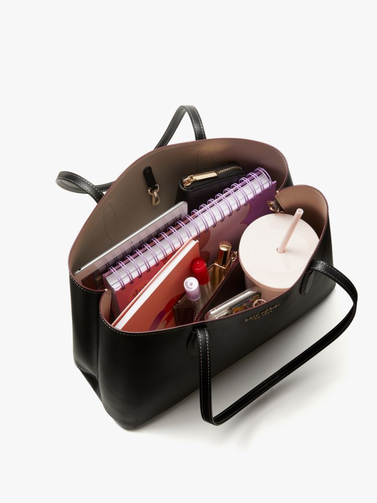 オール デイ スペード フラワー コーテッド キャンバス ラージ トート ケイト スペード ニューヨーク 公式